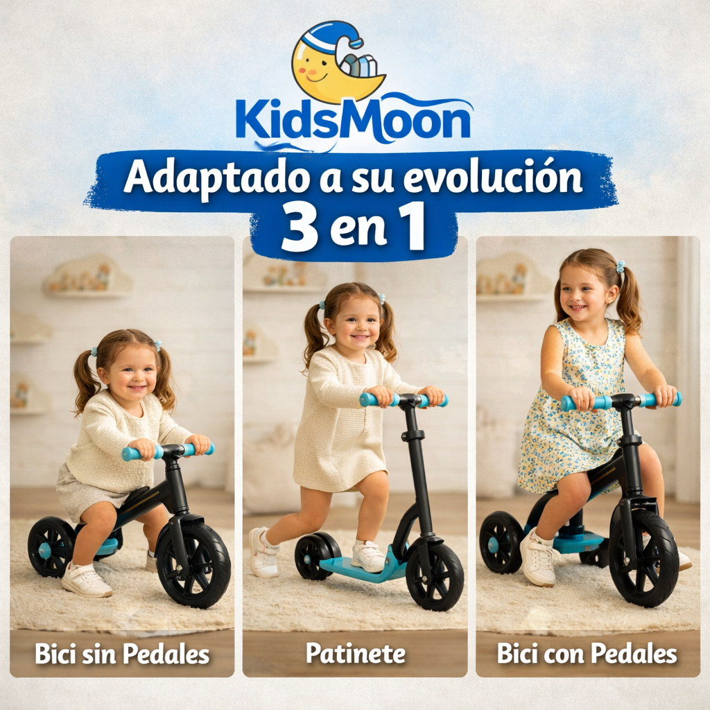 Patinete 3 en 1