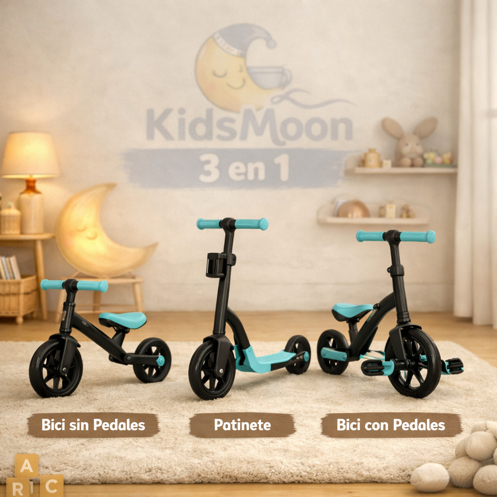 Patinete 3 en 1