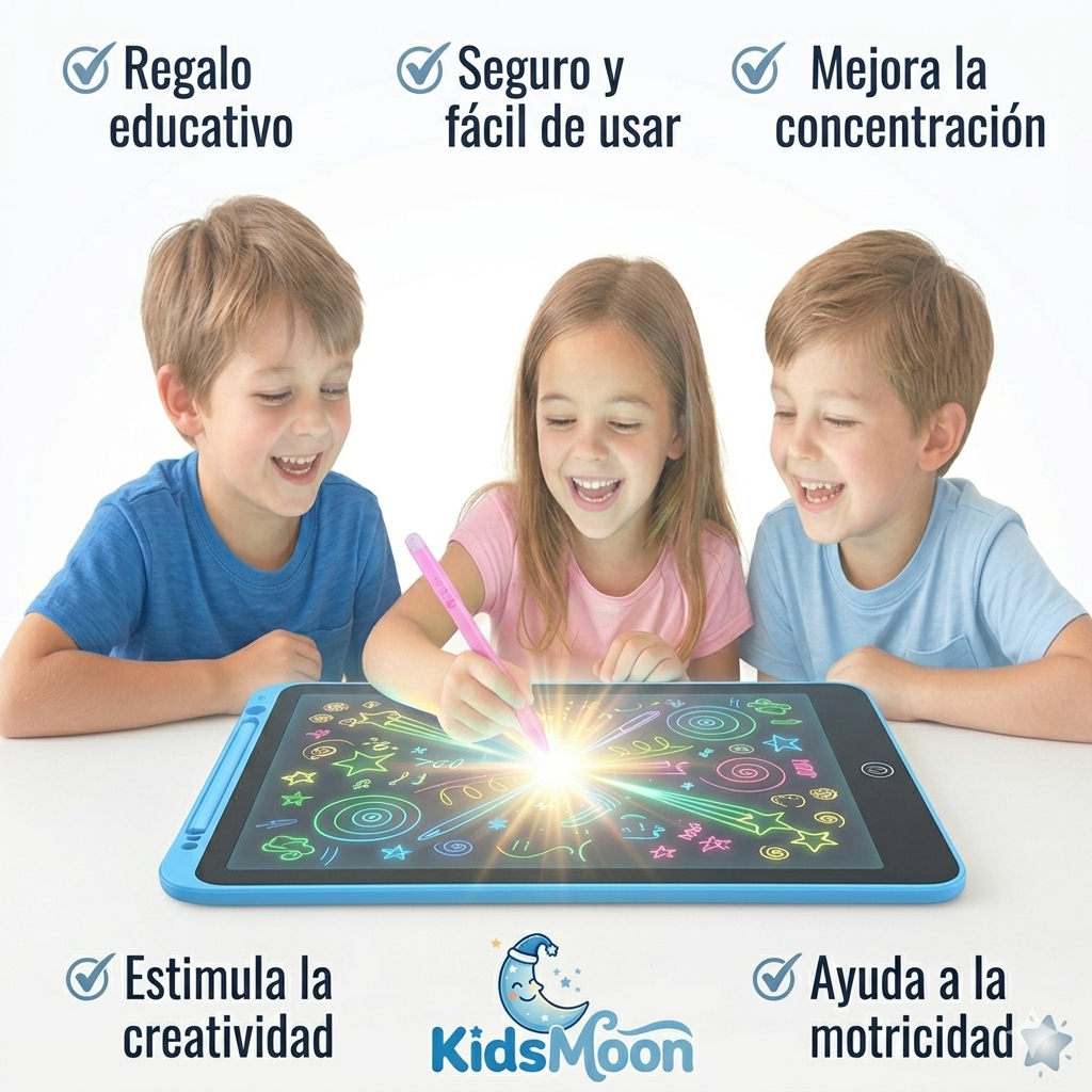 Tablet LED Mágica Kidsmoon