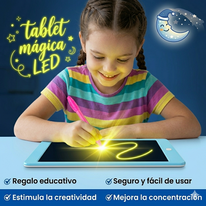 Tablet LED Mágica Kidsmoon